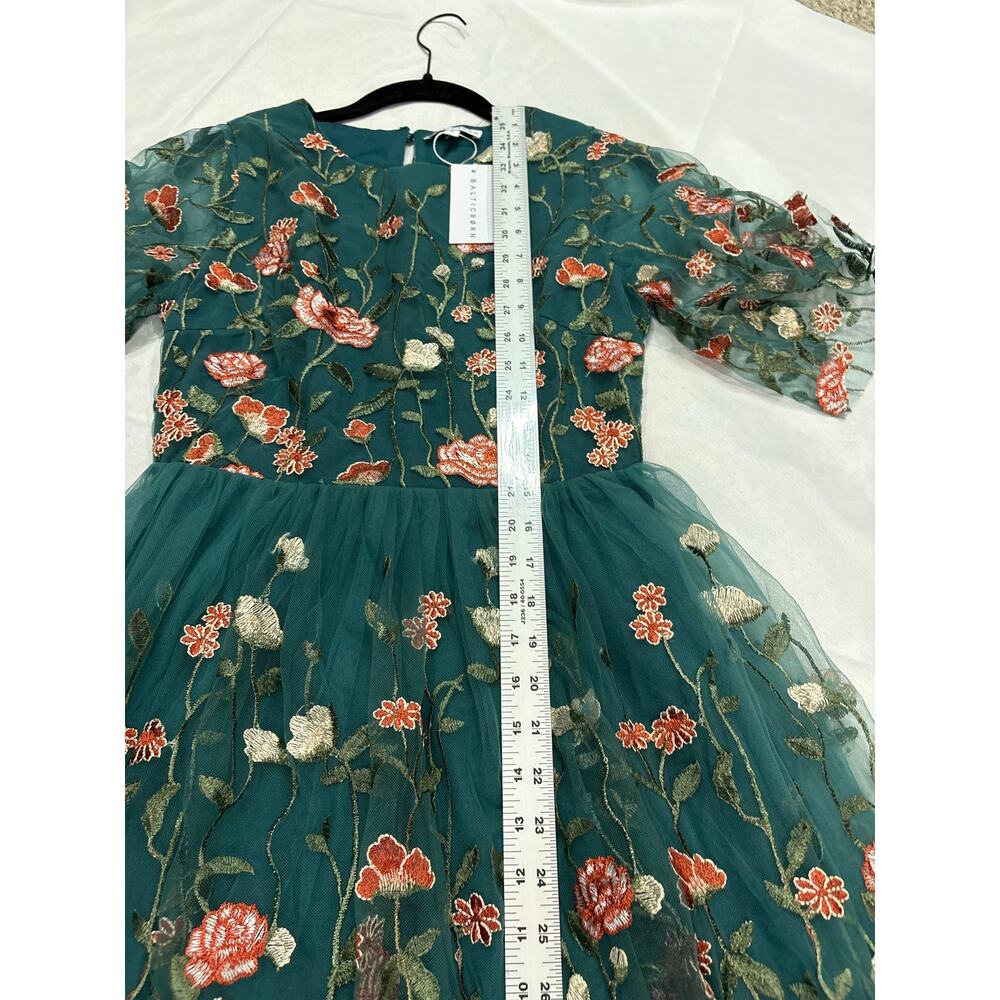 Baltic Born Duchess Tulle Dress Jade Garden Womens S NWT - Picture 5 of 14